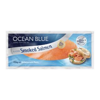 ocean blue organic smoked salmon